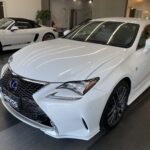 レクサスRCのカーコーティング施術事例