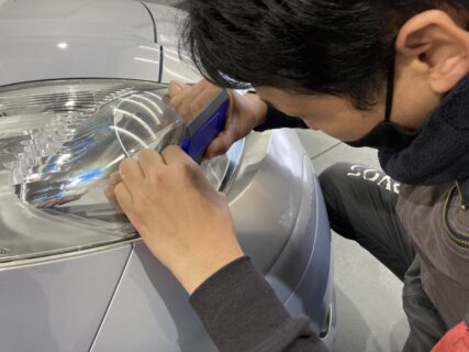 ヘッドライトリペア/プロテクションフィルム