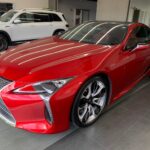 レクサスLC500のカーコーティング施術事例