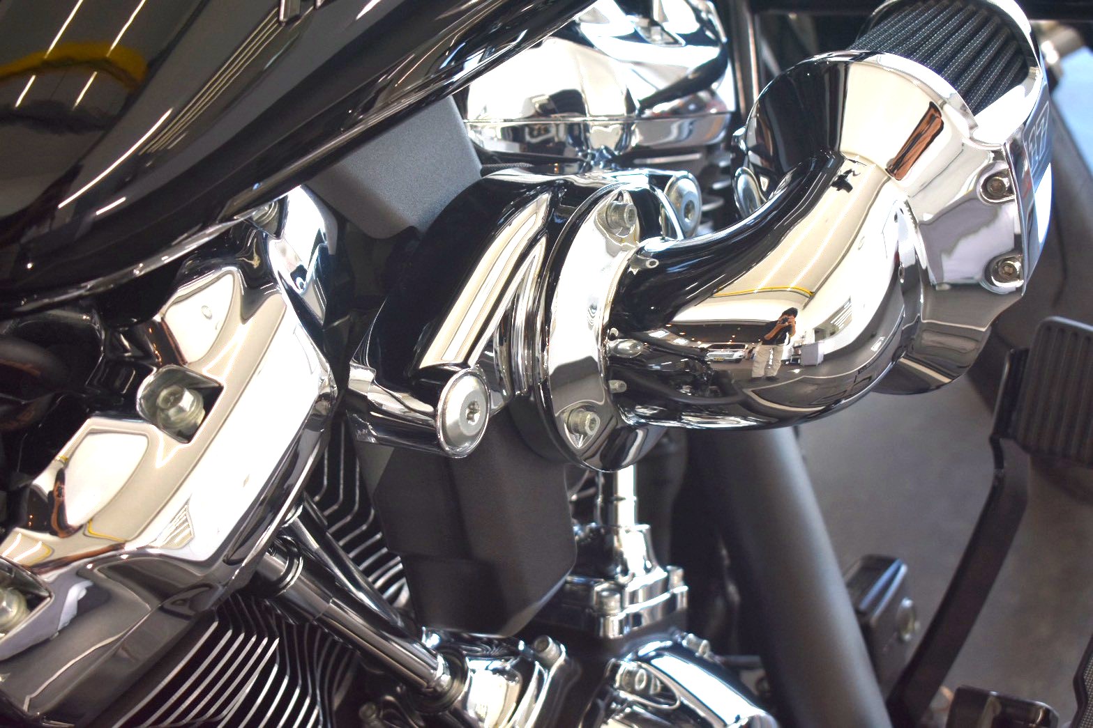 ハーレーダビッドソン ブレイクアウト バイクコーティング(ONE SHINE エクセレント) 施術（RevoS・鹿児島霧島）