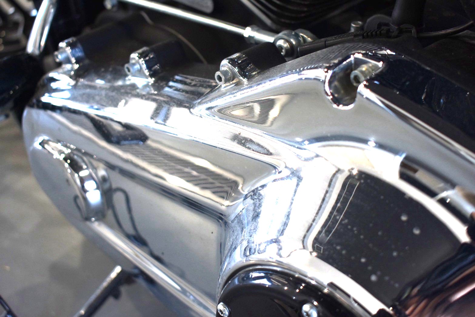 ハーレーダビッドソン ブレイクアウト バイクコーティング(ONE SHINE エクセレント) 施術（RevoS・鹿児島霧島）