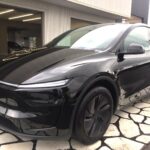 テスラ モデルYのカーコーティング施術事例