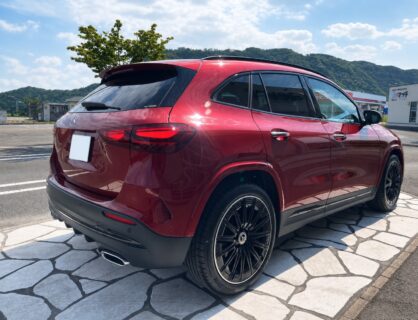 メルセデス・ベンツ GLA 特許カーコーティング Re125s｜仕上がり