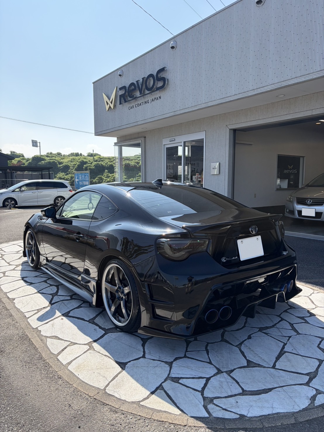 レクサスNX様と86様　部分再コーティング