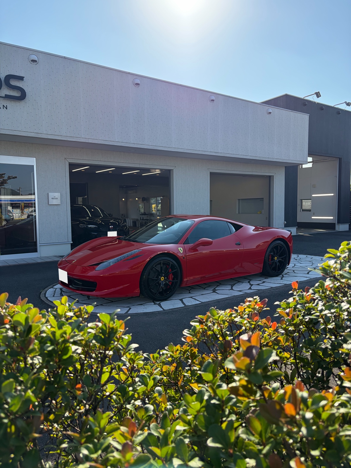 フェラーリ458様 特許カーコーティング(Re216d)