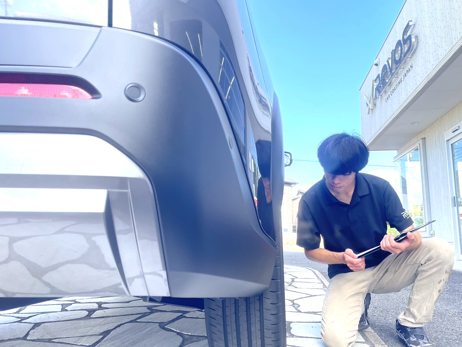 bZ4X様・低い位置の確認